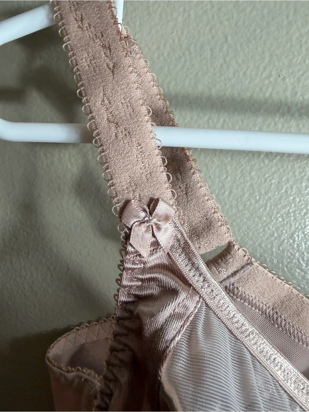 Goddess 36DDD Blush Satin Full Coverage Underwire Bra